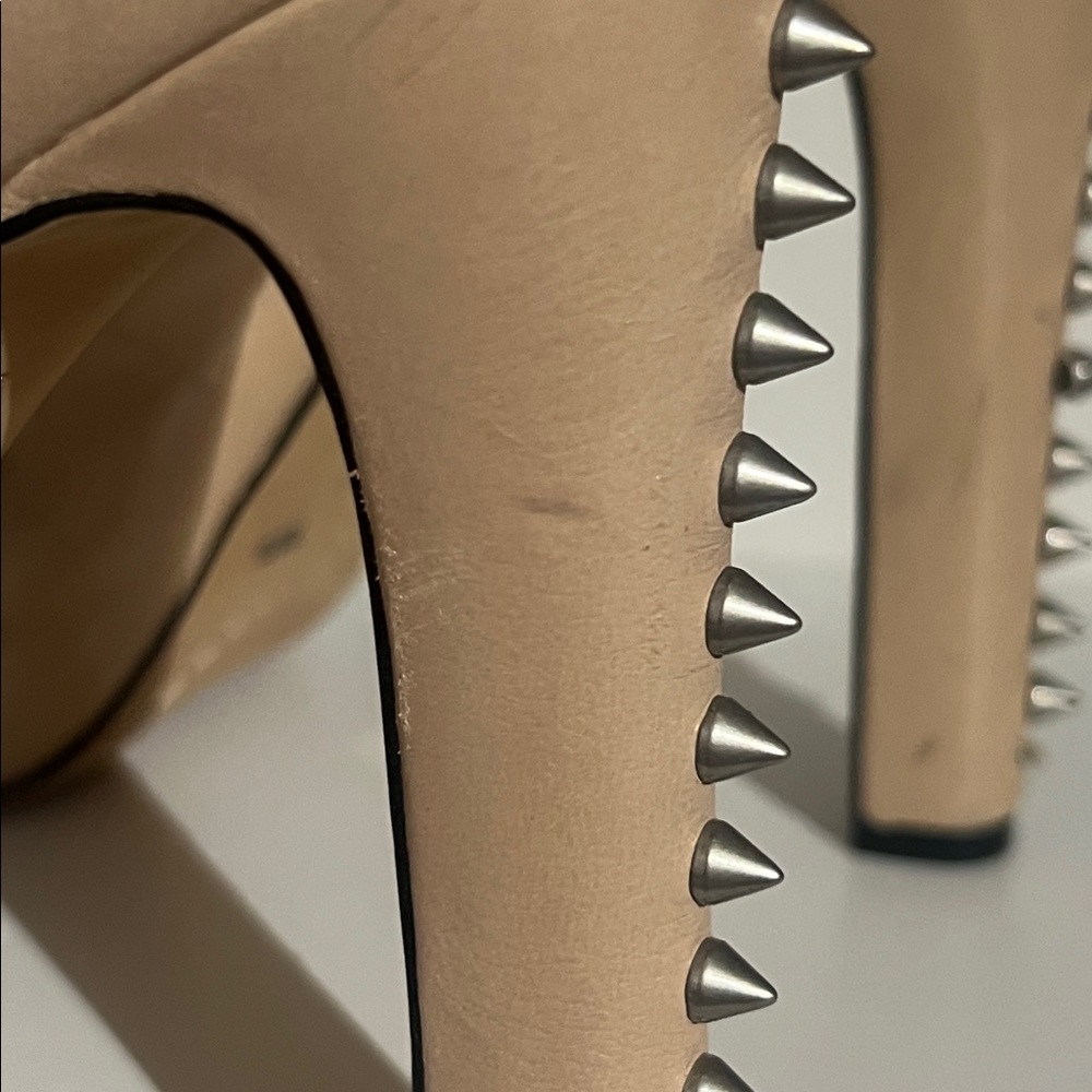 Vince Camuto Jamma Studded Crinkle Pumps - Picture 7 of 16